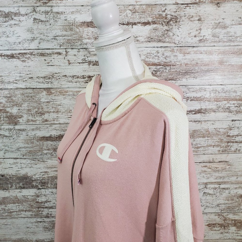 Champion Women Herringbone Pink Zip 3X - Picture 6 of 11